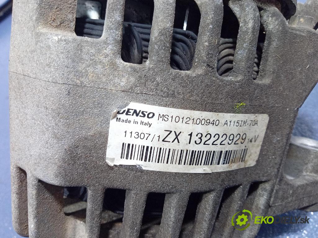 Opel Corsa 2007 Alternator 13222929