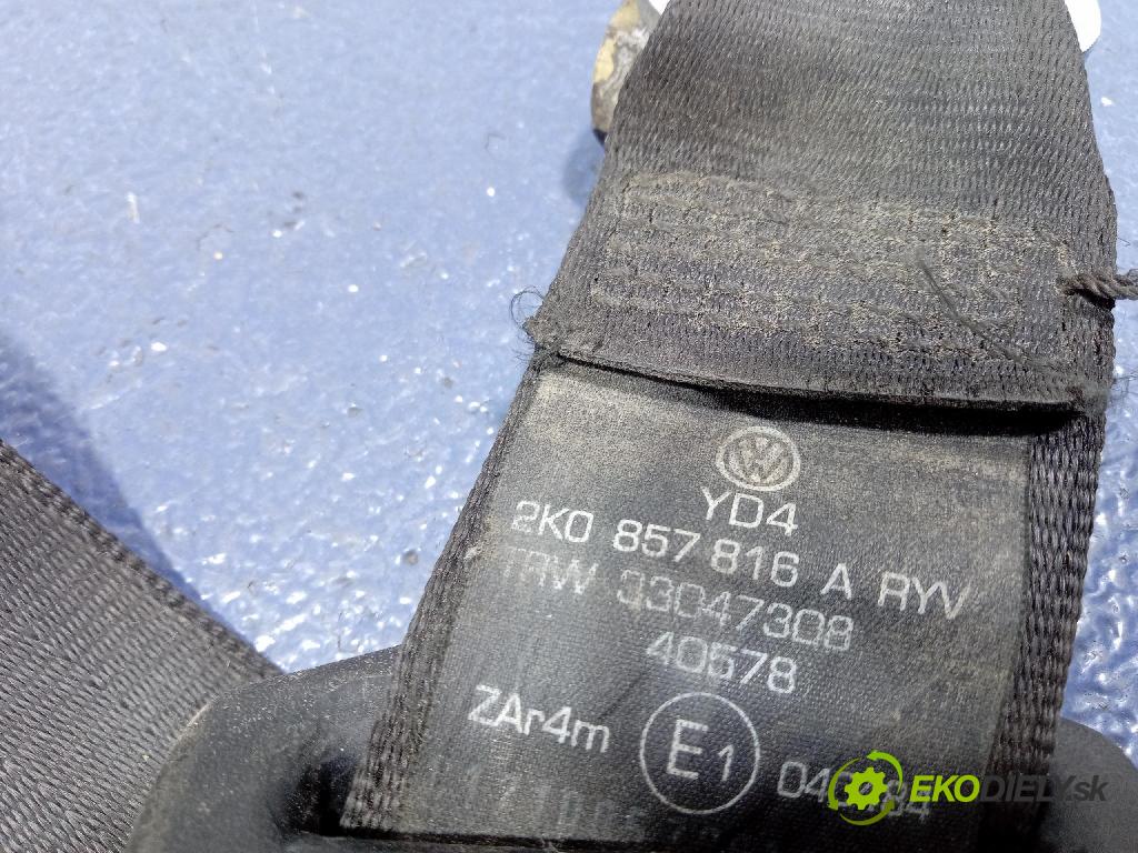 Vw Caddy 2005 Pásy Bezpečnost x 2K0857816A