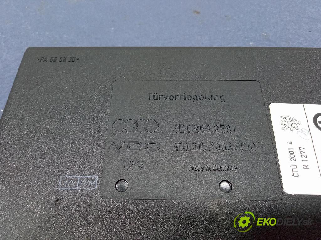 Audi A6 2004 řídící jednotka Komfortu 4B0962258L