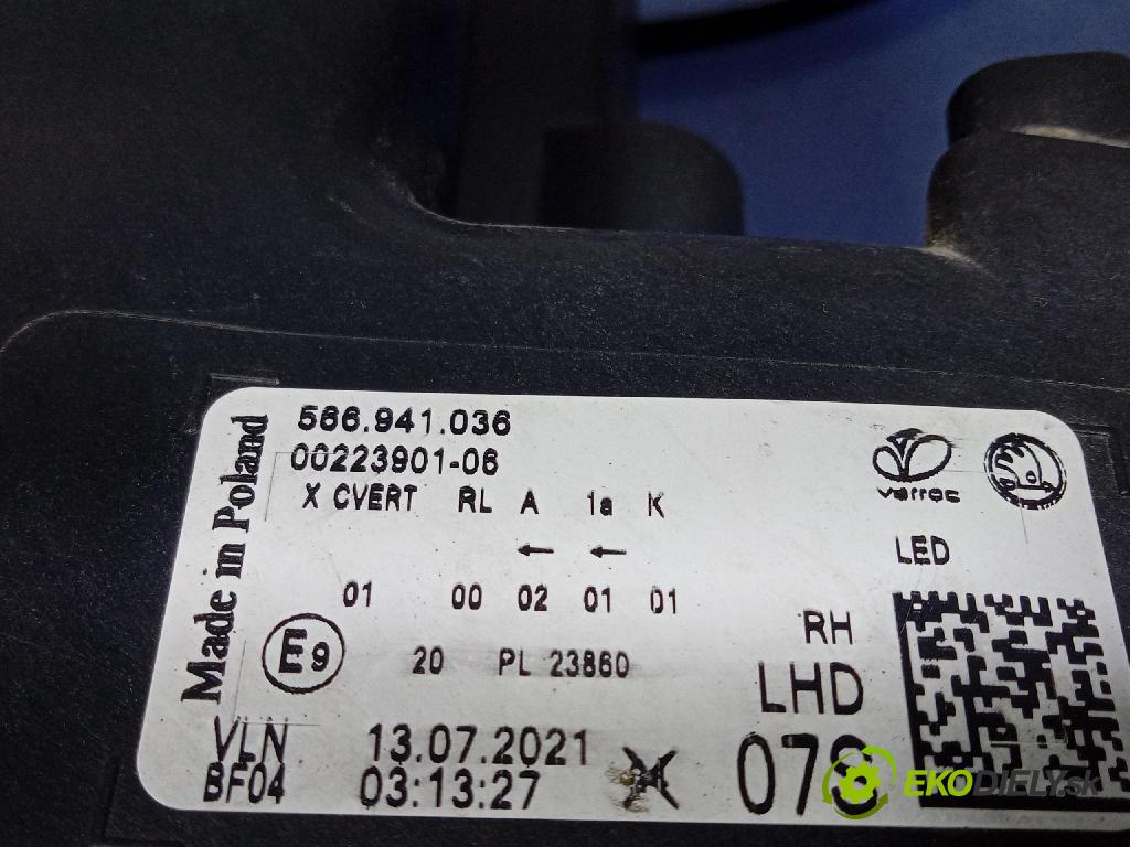 Skoda Kodiaq 0 světlo v pravo: 566941036
