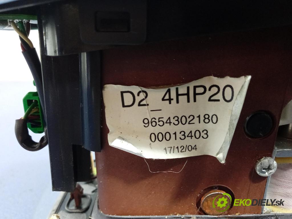 Peugeot 407 2005 kulisa Změny Ozubené kola: 9654302180