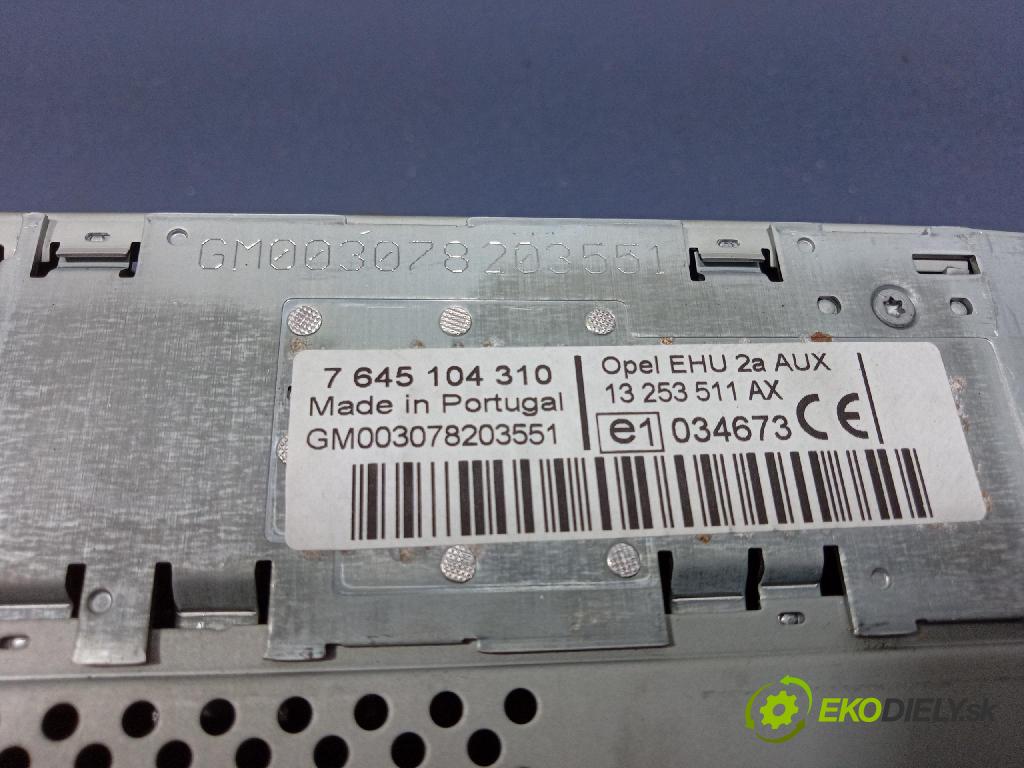 Opel Vectra 2007 Radio I Navigace: 13253511