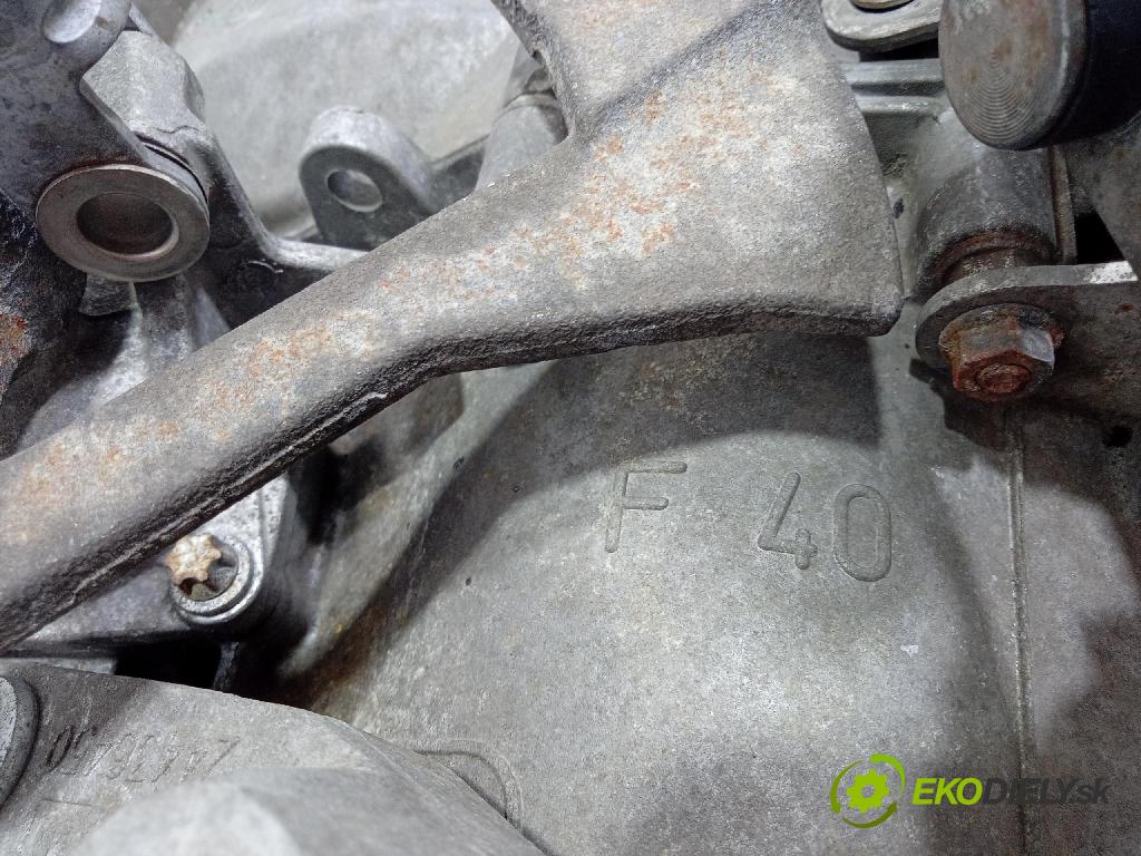 Opel Vectra 2007 převodovka Ozubené kola: Manualna F40