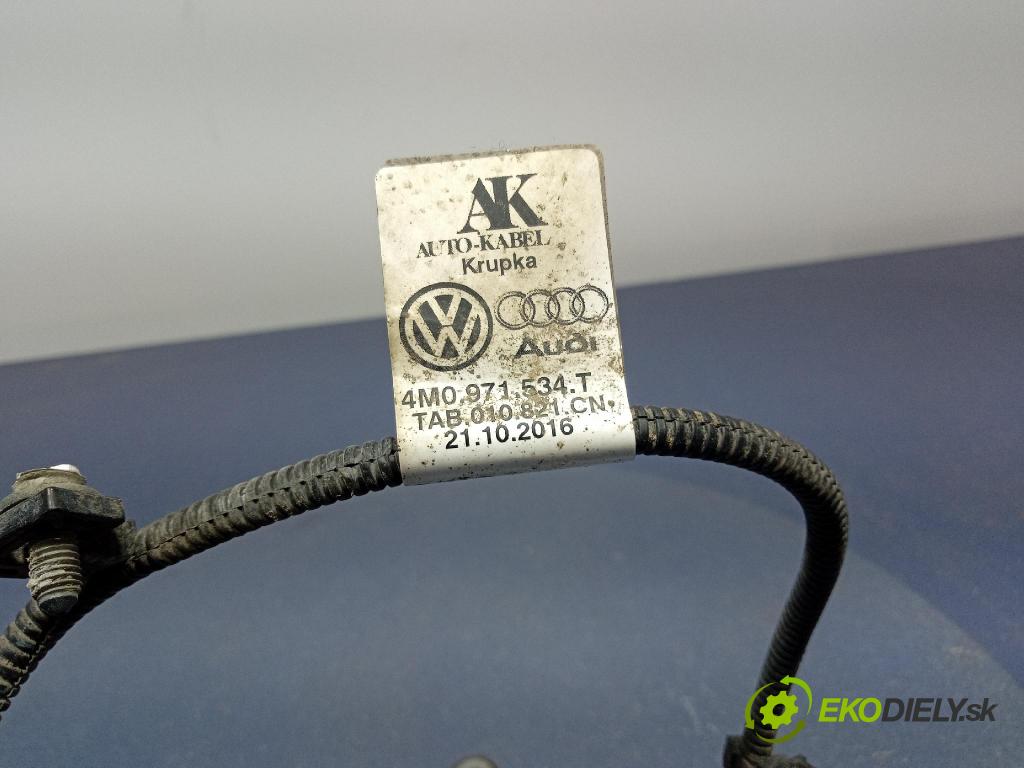 Porsche Cayenne s 2017 instalace Elektrický: 4M0971534T