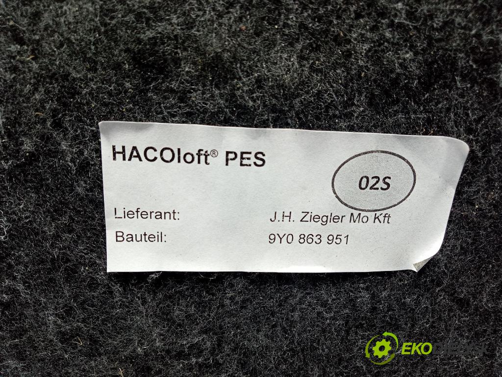 Porsche Cayenne s 2017 zvuková izolace 9Y0863951