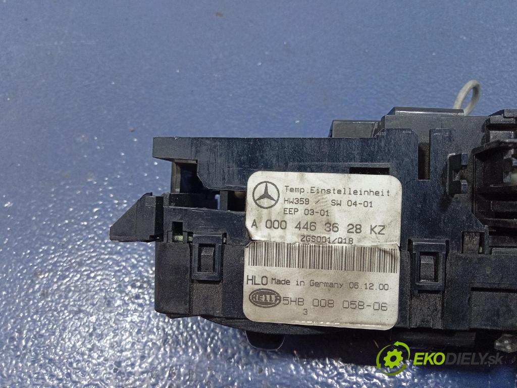 Mercedes-benz Vito 2001 Přepínač Klimatizace: Proud vzduchu A0004463628KZ