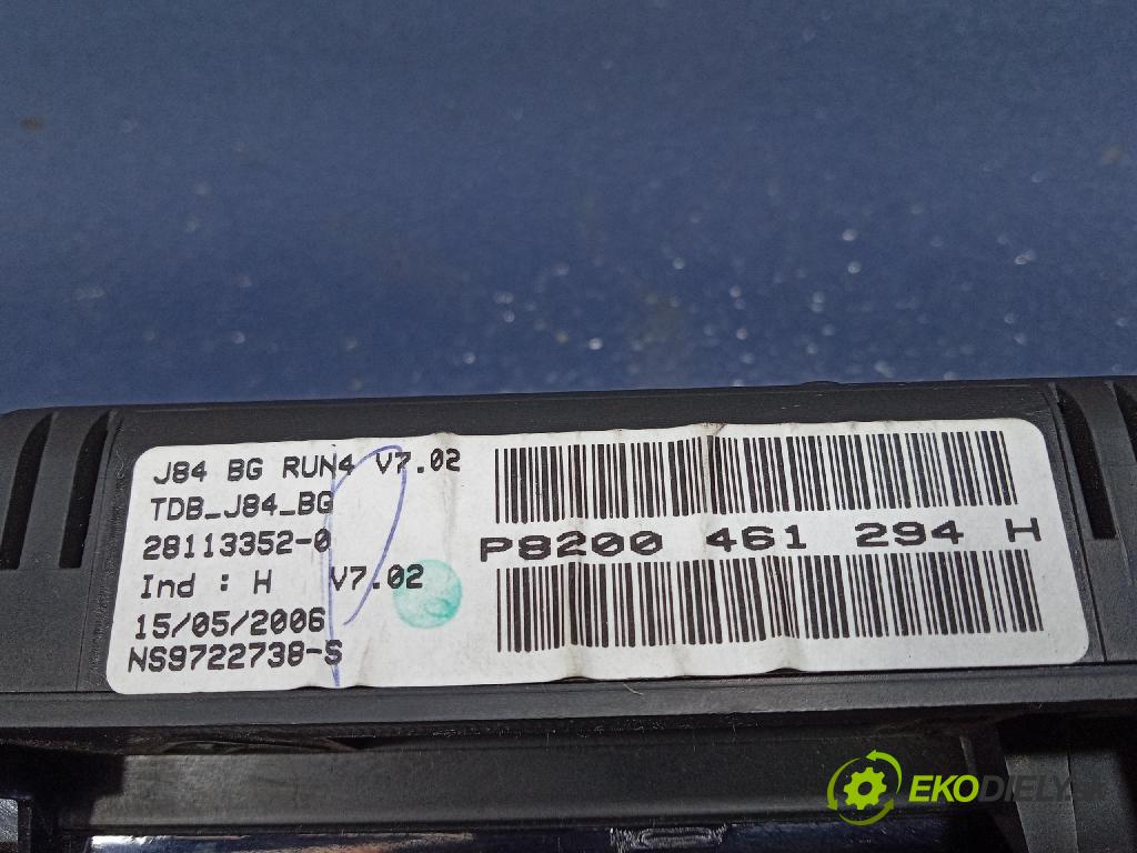 Renault Scenic 2006 Přístrojová deska P8200461294H