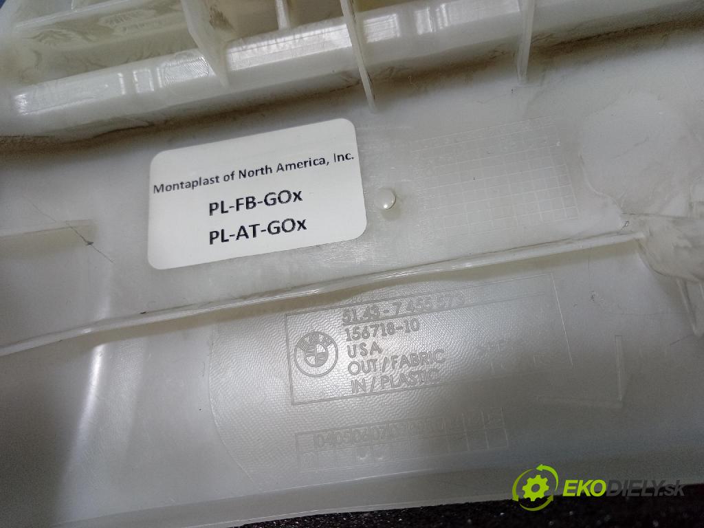 Bmw X6 2020 kryt Plast: Interiéry: 7455573