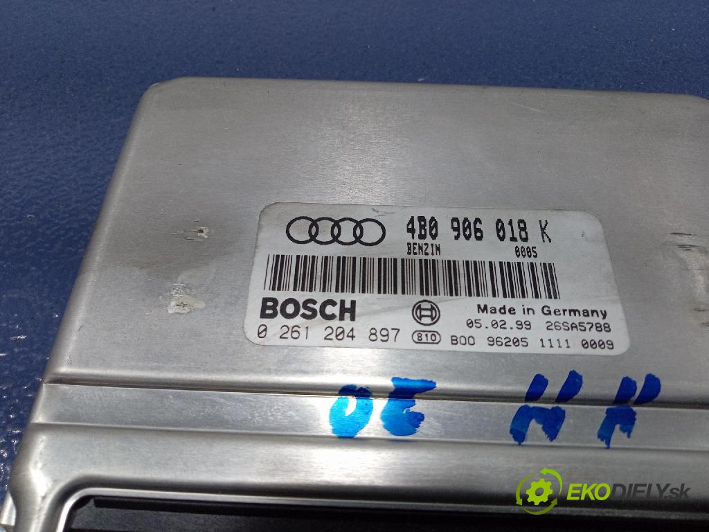 Audi A6 1999 řídící jednotka Motor: 4B0906018K