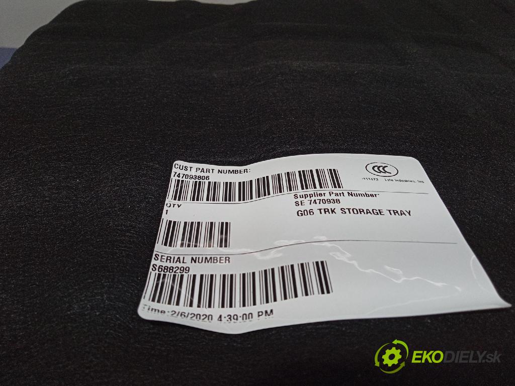 Bmw X6 2020 koberec do auta 7470938