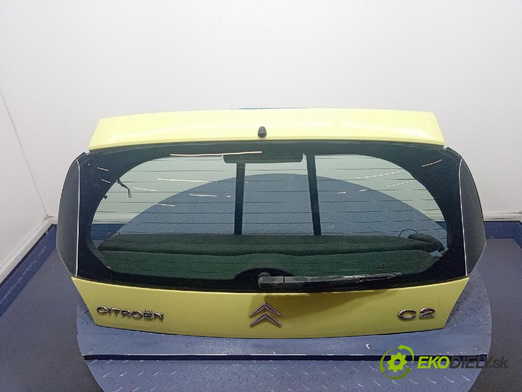 Citroen C2 2004 zadní dveře kufra: kufr