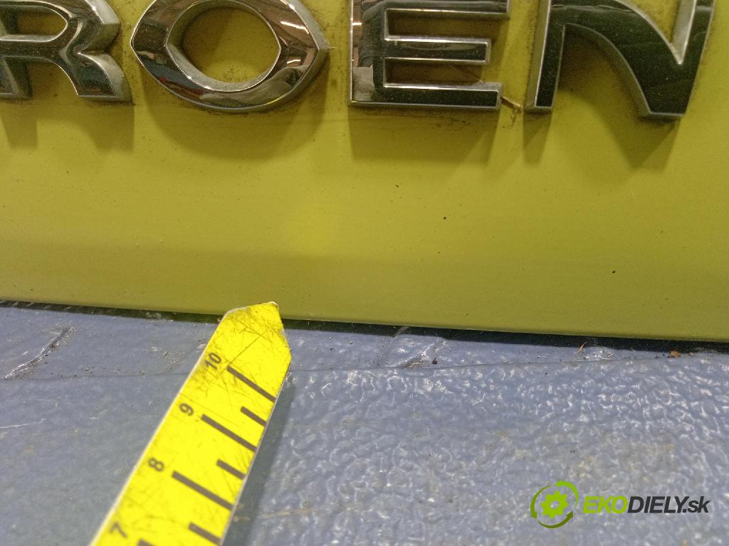 Citroen C2 2004 zadní dveře kufra: kufr