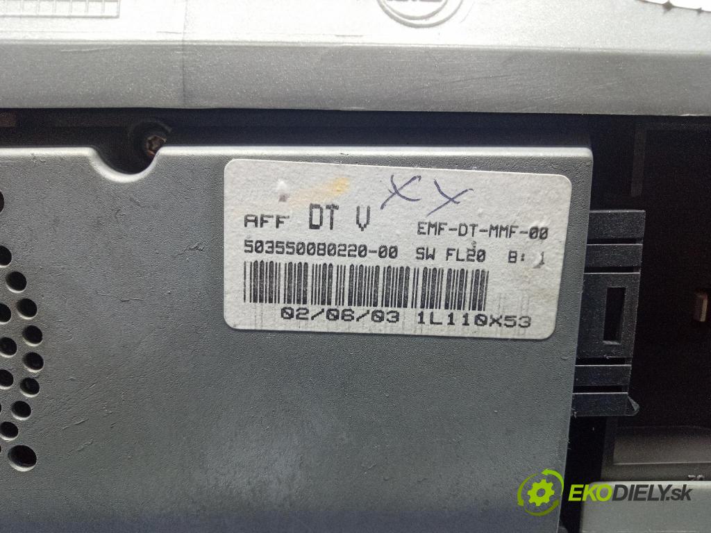 Peugeot 807 2003 Přístrojová deska 503550080220