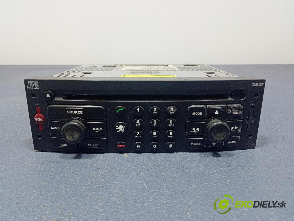 Peugeot 807 2003 Radio I Navigace: 14966390XT