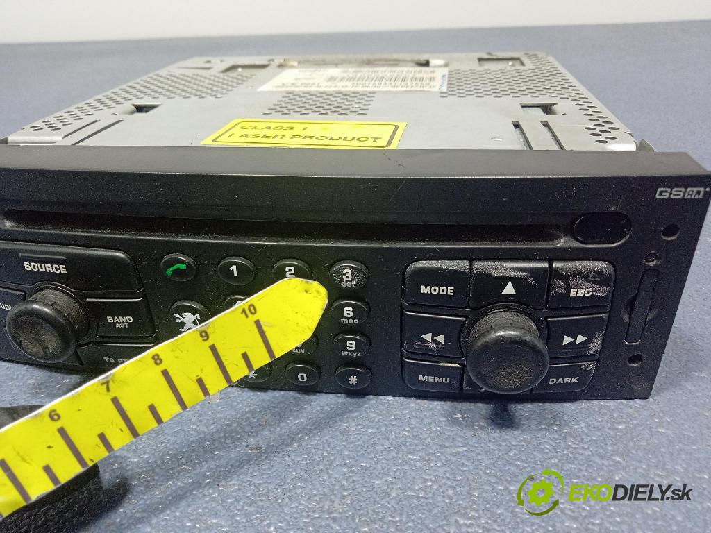 Peugeot 807 2003 Radio I Navigace: 14966390XT
