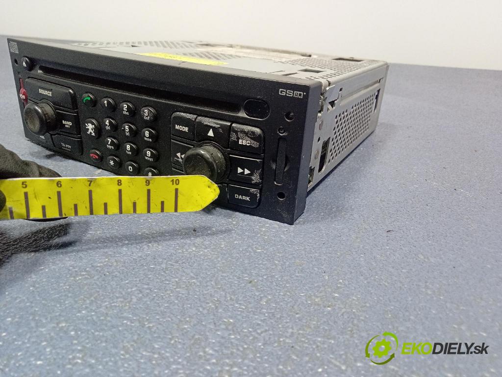 Peugeot 807 2003 Radio I Navigace: 14966390XT