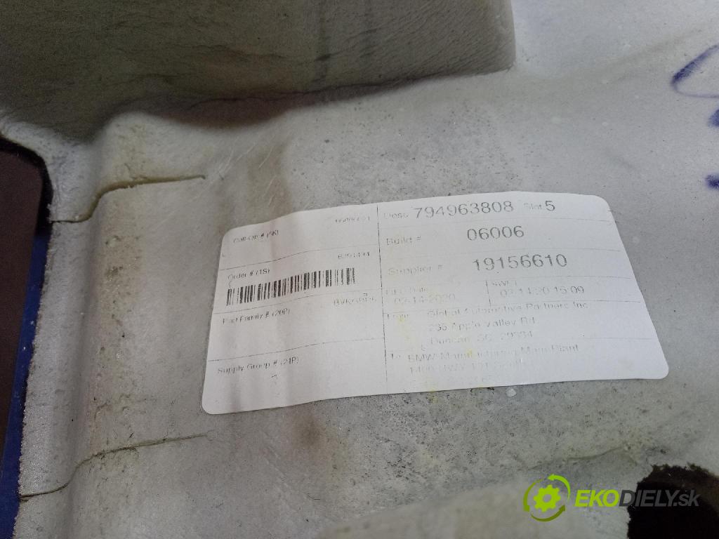 Bmw X6 2020 koberec do auta 7949638