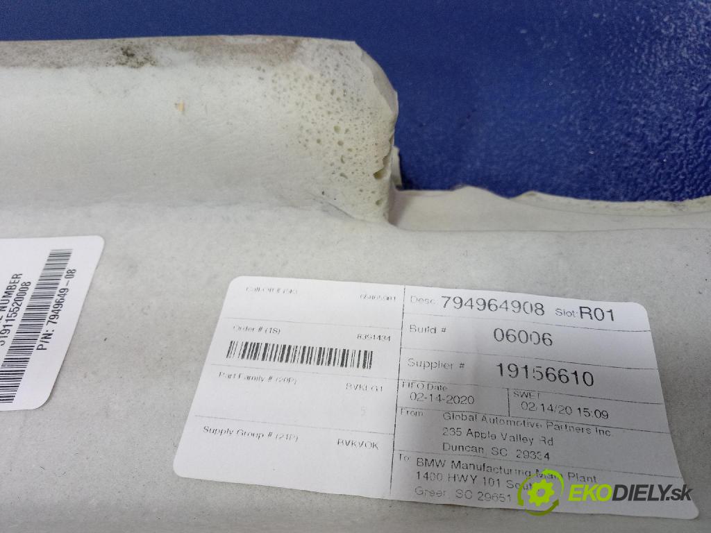 Bmw X6 2020 koberec do auta 7949649