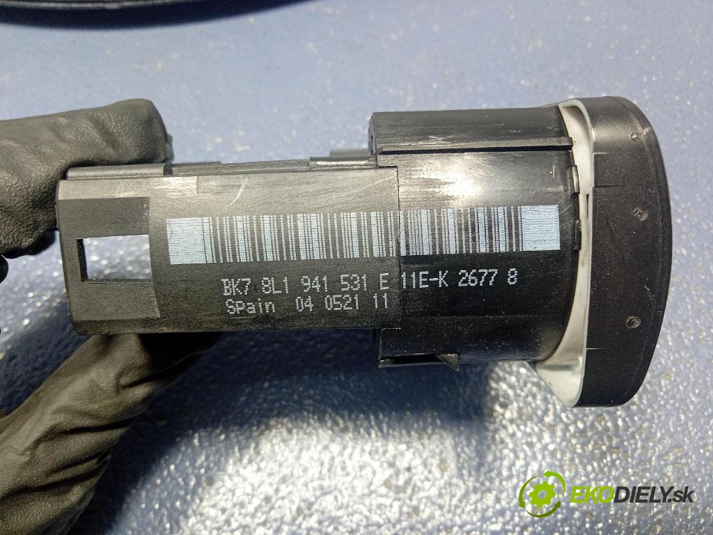 Audi A3 2001 Přepínač Světel: 8L1941531E