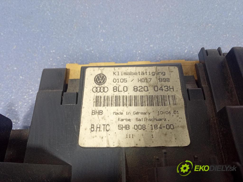Audi A3 2001 Přepínač Klimatizace: Proud vzduchu 8L0820043H