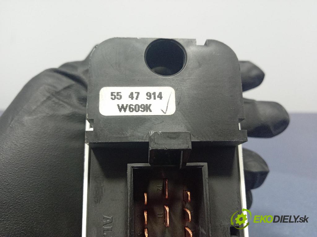 Saab 9-5 2006 Přepínač Sklenka: 5547914
