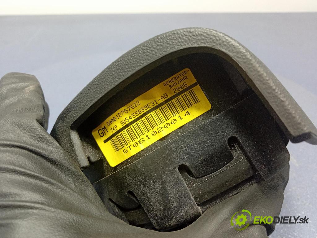 Saab 9-5 2006 Airbag: Řidiči: x 12757622