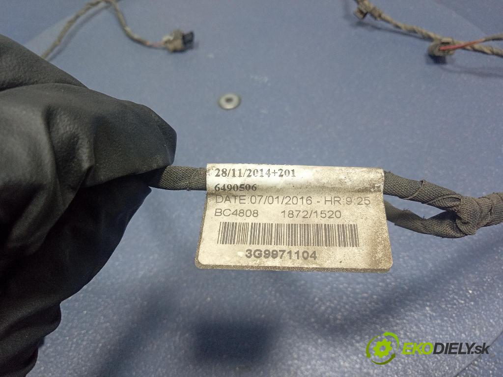 Vw Passat 2016 instalace Elektrický: 3G9971104