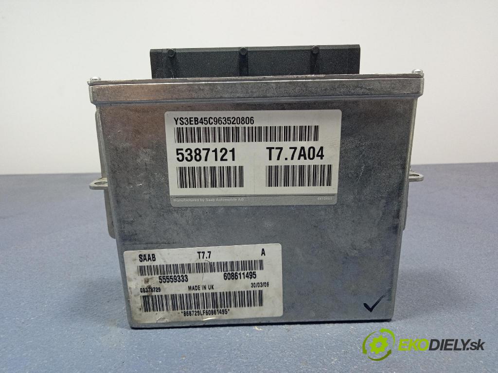 Saab 9-5 2006 řídící jednotka Motor: 55559333