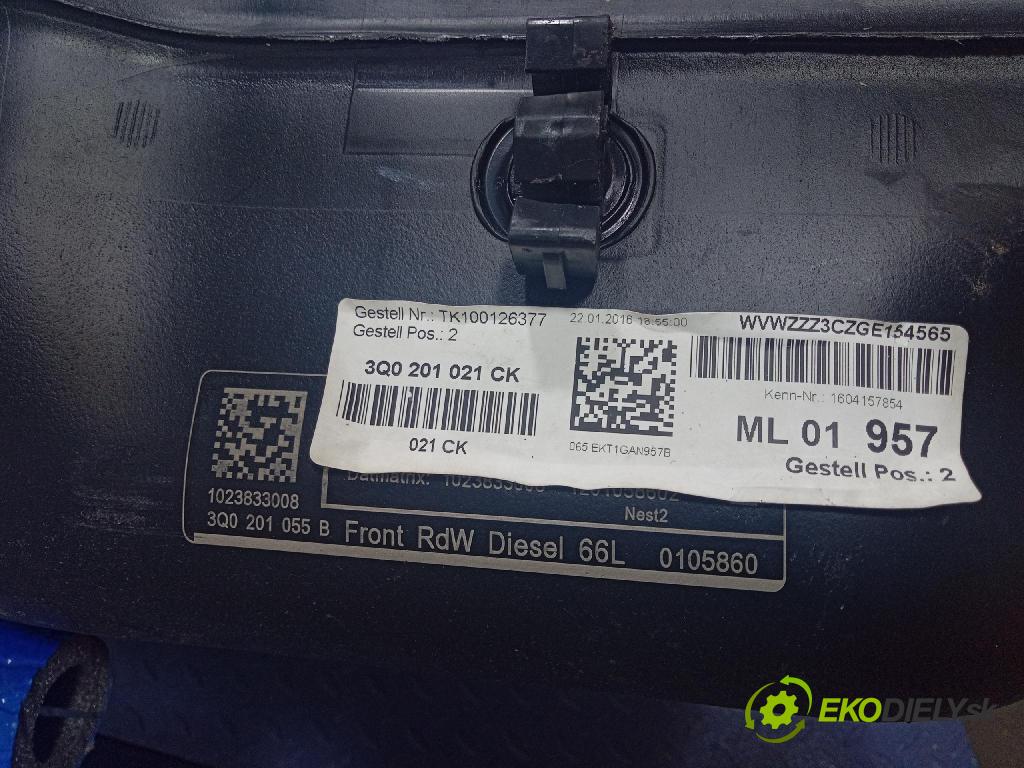 Vw Passat 2016 Nádrž: Paliva: 3Q0201021CK