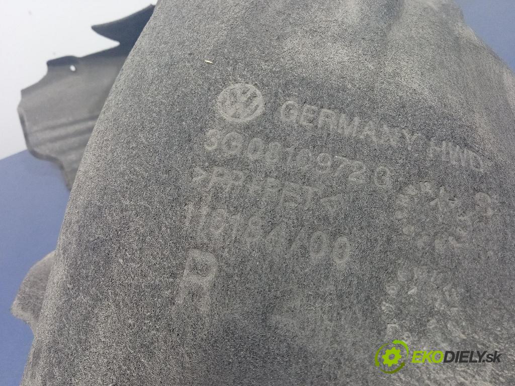 Vw Passat 2016 blatník: plastický: Zad: 3G0810972G
