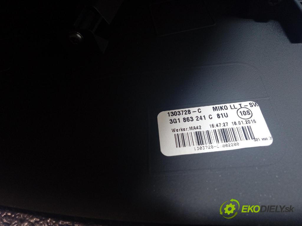 Vw Passat 2016 Tunel: Střední: 3Q1863241