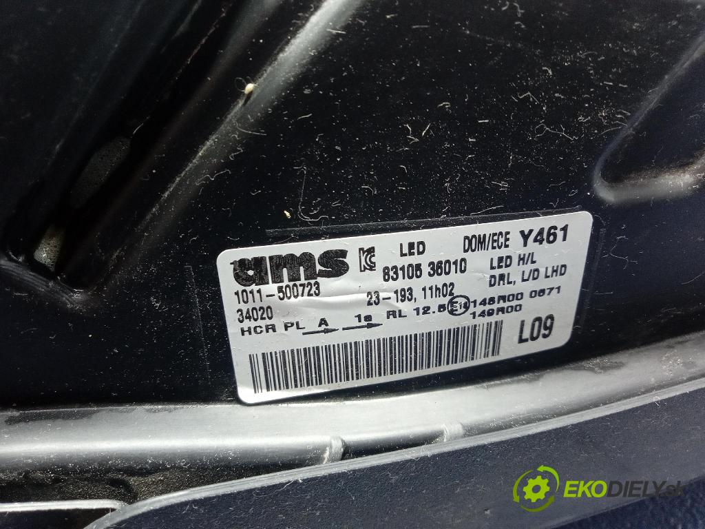 Ssangyong Rexton 0 světlo Levý: 8310536010