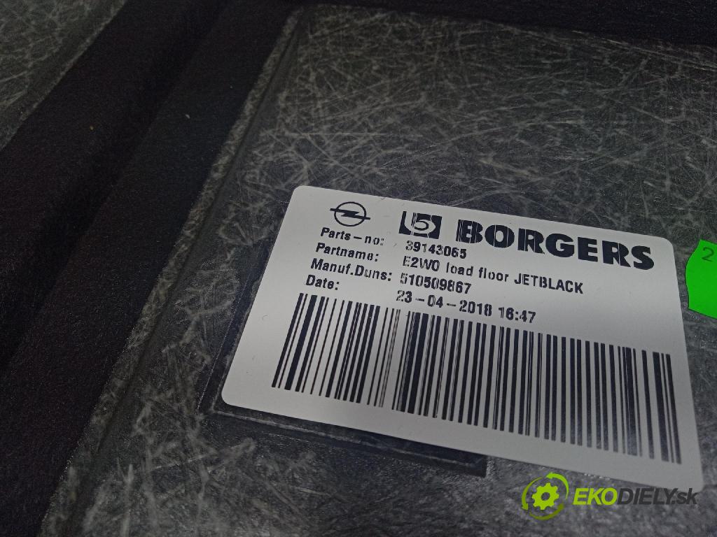 Opel Insignia 2018 Tapacír: kufr 39143065