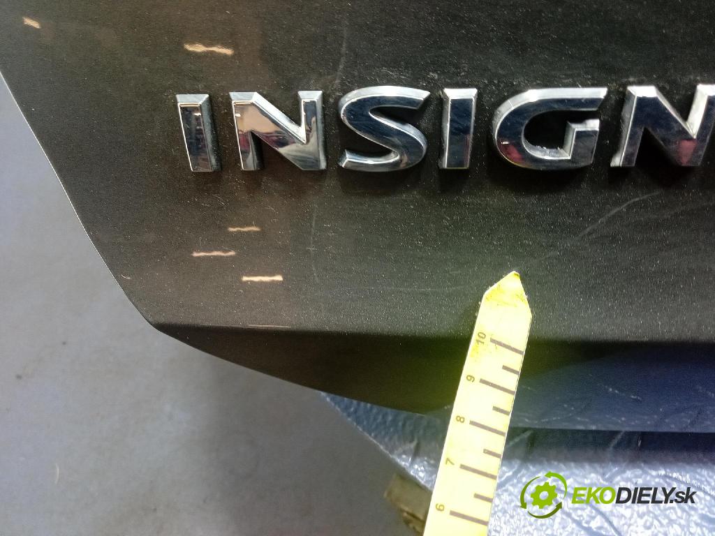 Opel Insignia 2018 zadní dveře kufra: kufr