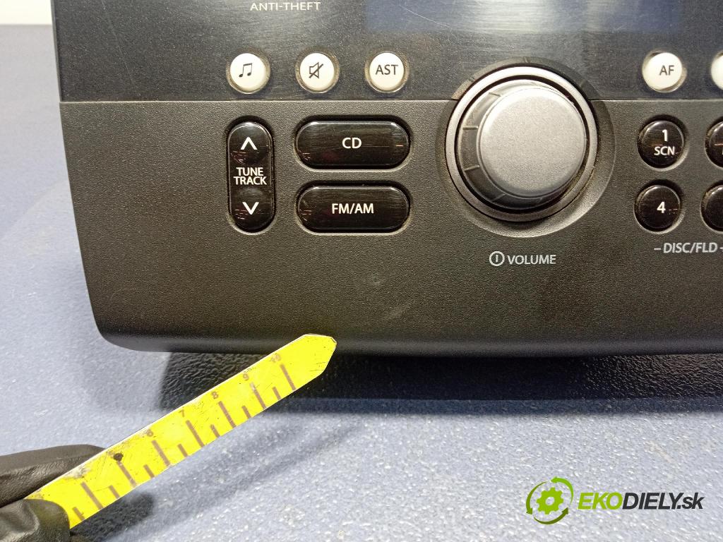 Suzuki Swift 2009 Radio I Navigace: 39101-62J2