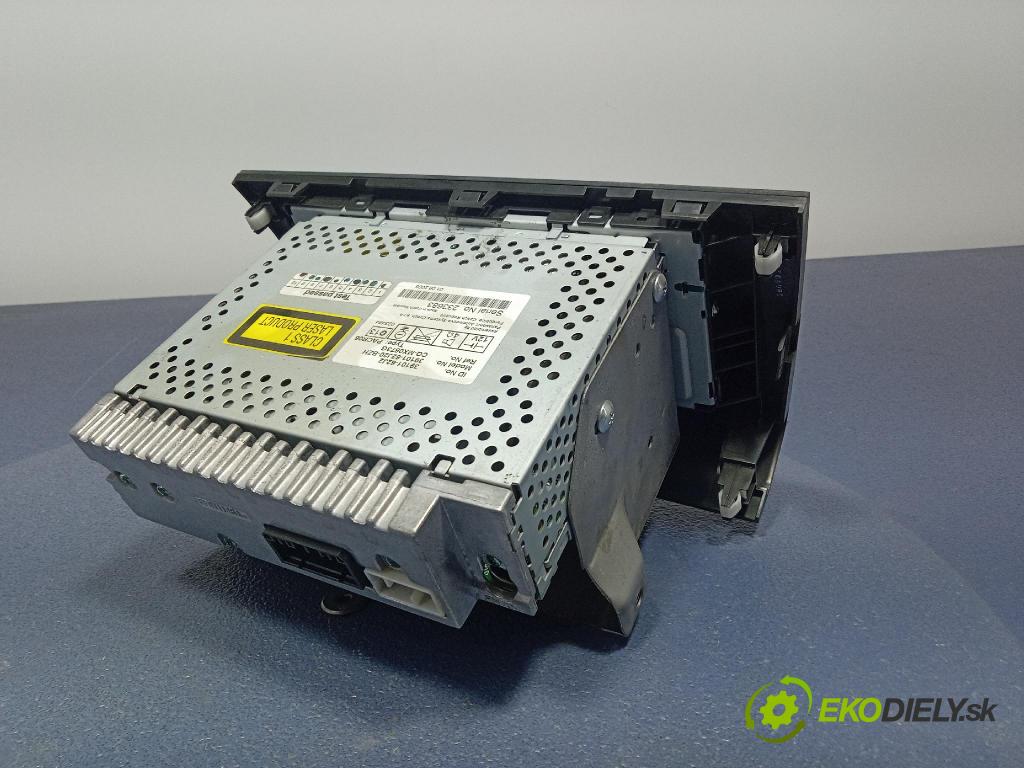 Suzuki Swift 2009 Radio I Navigace: 39101-62J2