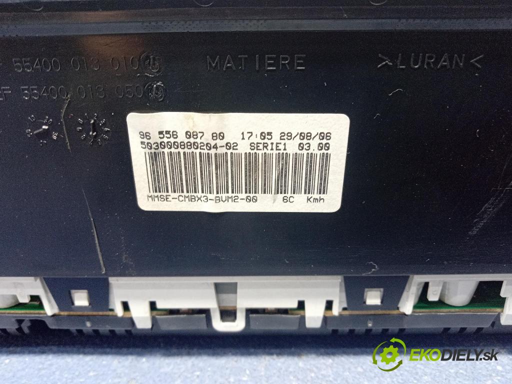 Citroen C5 2007 Přístrojová deska 9655608780