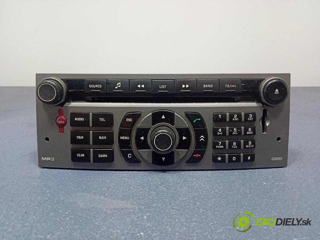 Citroen C5 2007 Radio I Navigace: 96632914YW