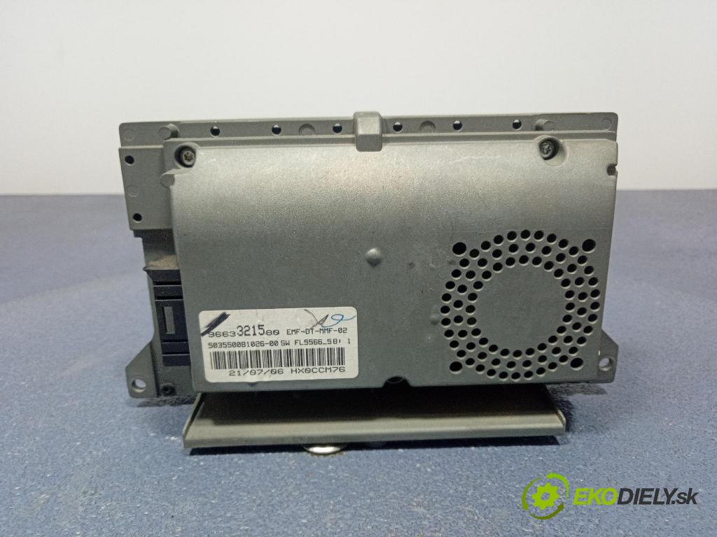 Citroen C5 2007 displej Radio / GPS 9663321580