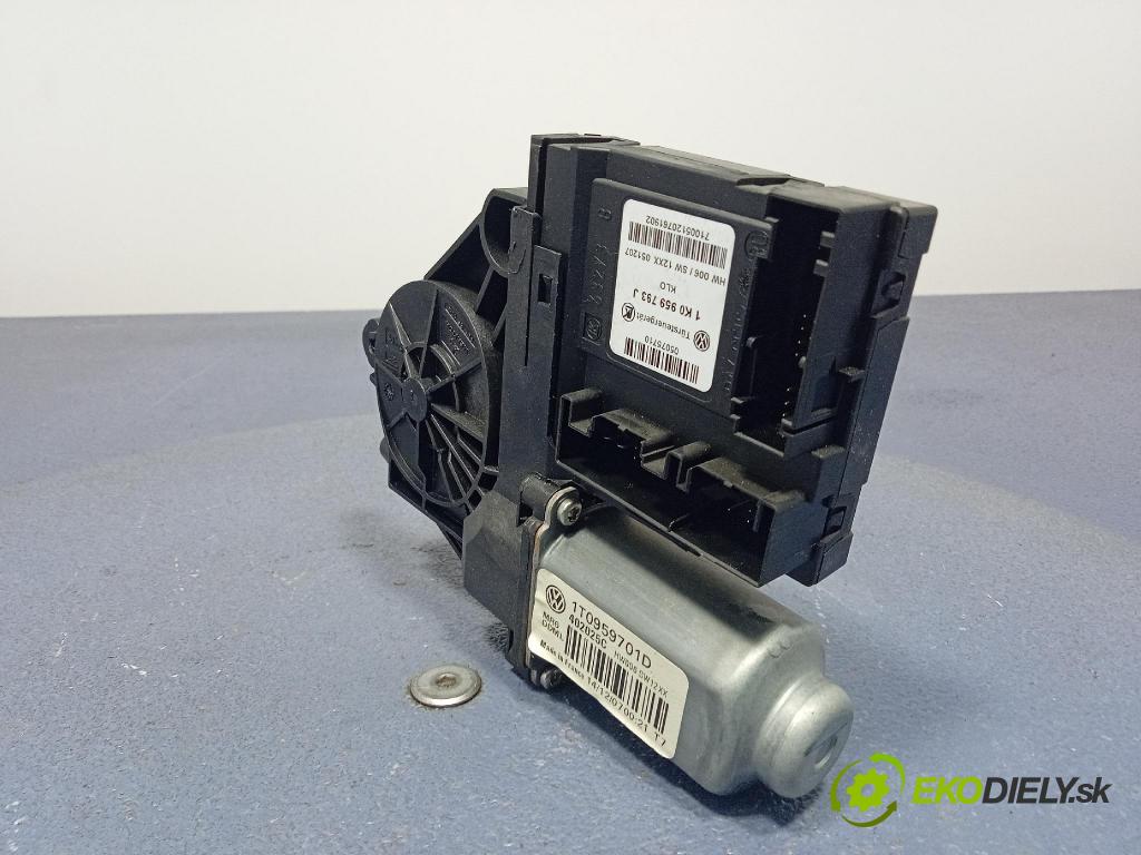 Vw Touran 2008 mechanismus stahování Sklenka: před Levý: 1K0959793J
