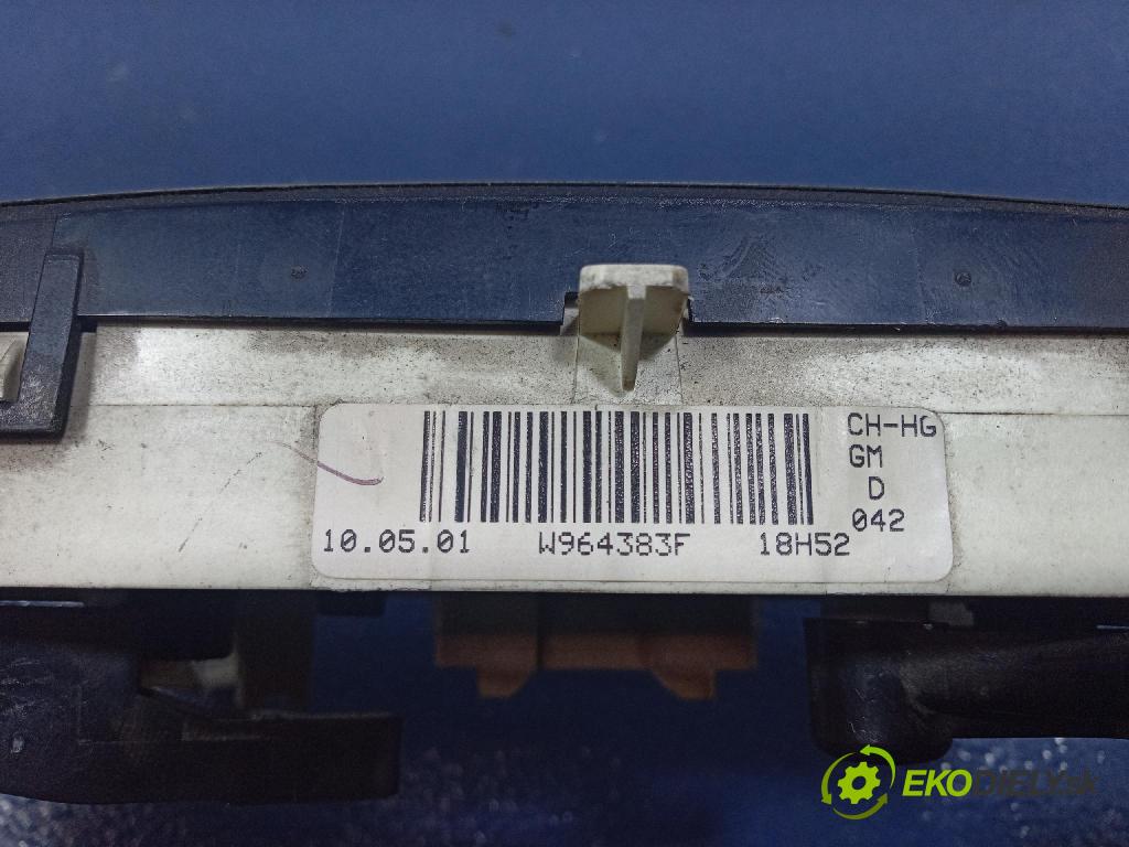 Opel Vivaro 2002 Přepínač Klimatizace: Proud vzduchu W964383F