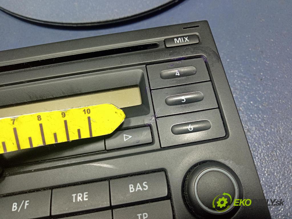 Volkswagen Fox 2006 Radio I Navigace: 5Z0035152H