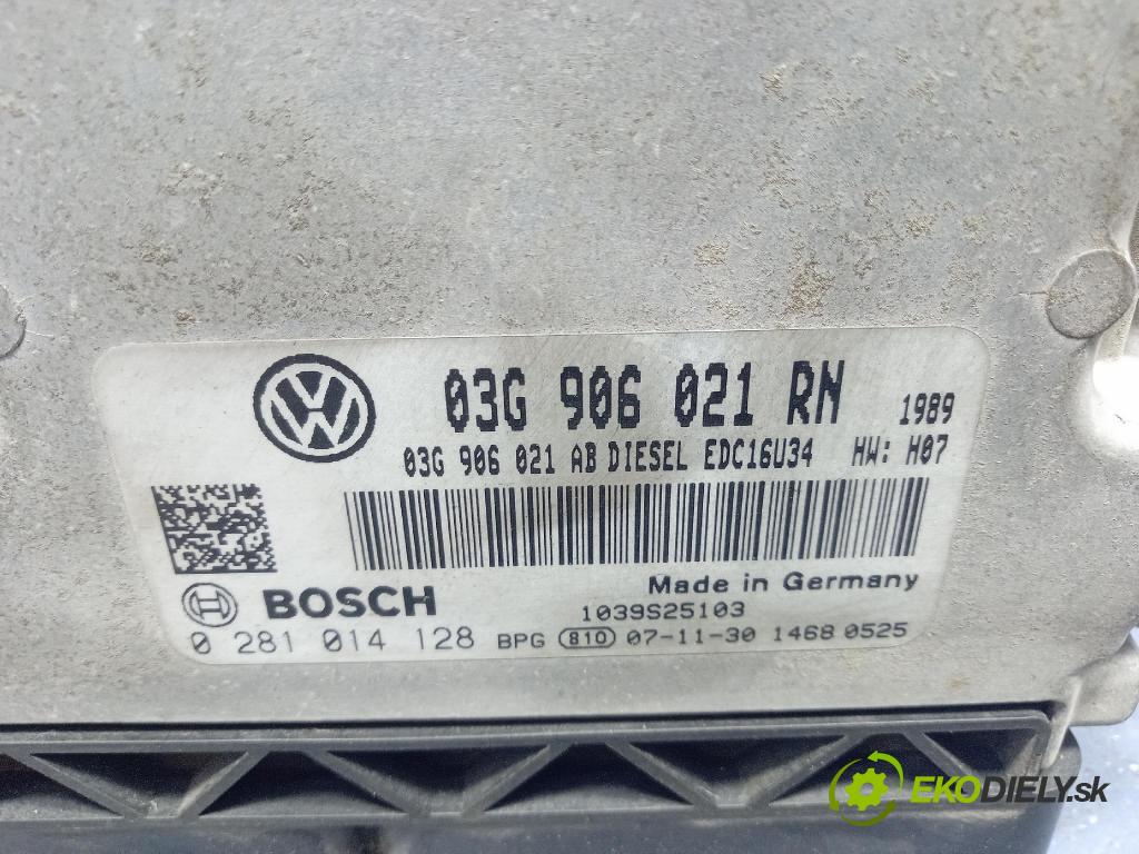 Vw Touran 2008 řídící jednotka Motor: 03G906021RN