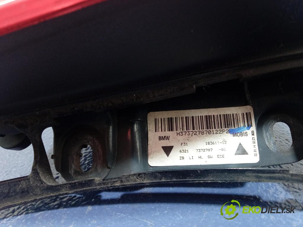 Bmw Seria 3 2014 světlo Zad: levá Mimo: 7372787