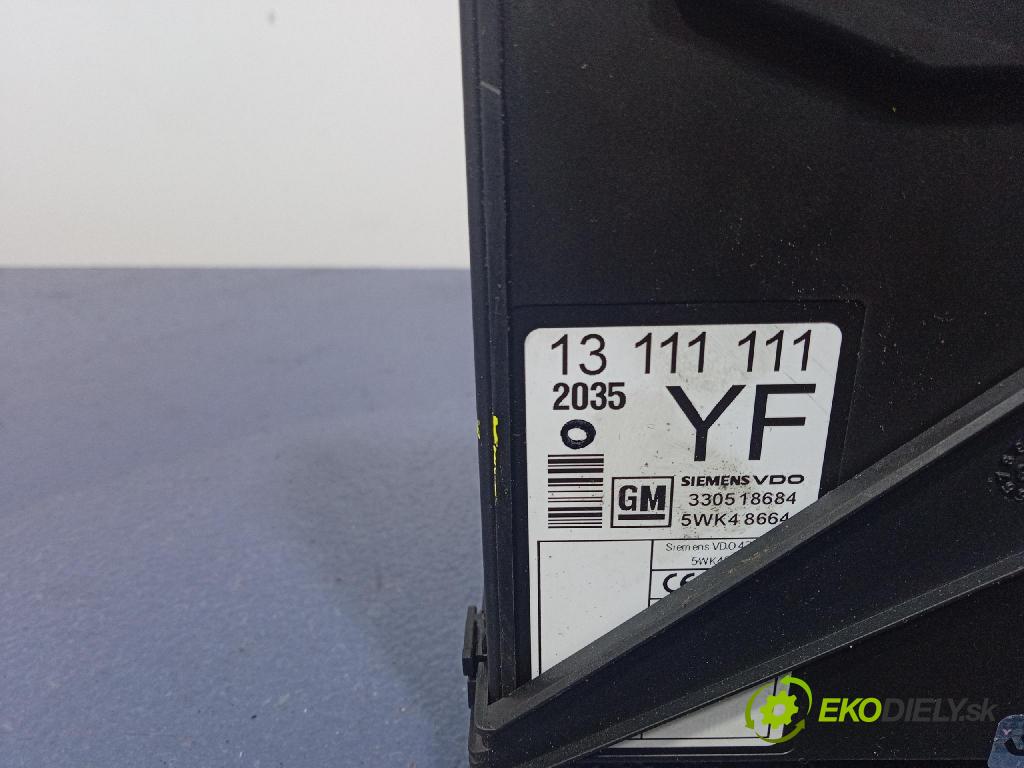 Opel Meriva  1.6 kat 2003 řídící jednotka Komfortu 330518684