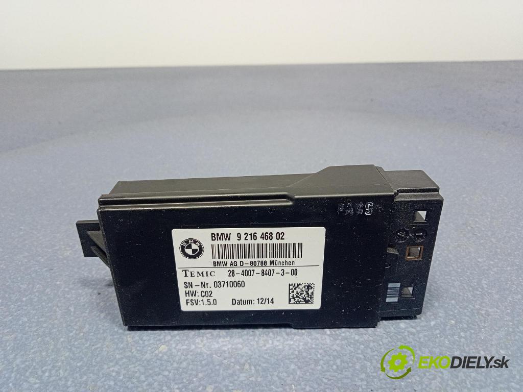 Bmw Seria 3 2014 riadiaca jednotka Sedadlo: 9216468