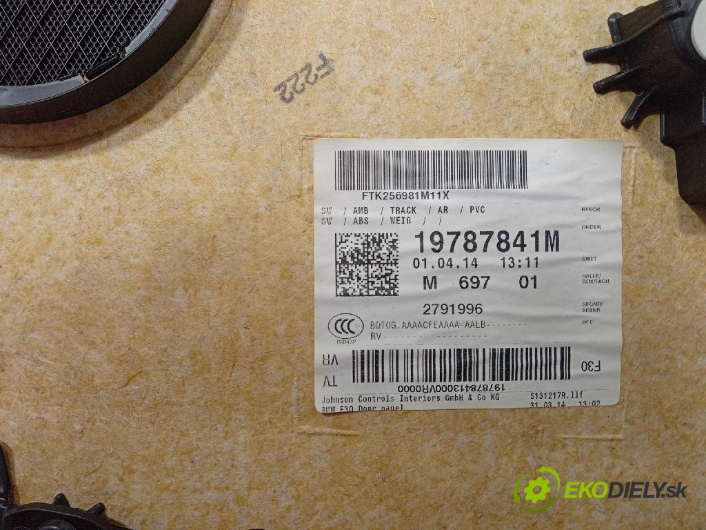 Bmw Seria 3 2014 Tapacír: dveře před Práva: 2083492