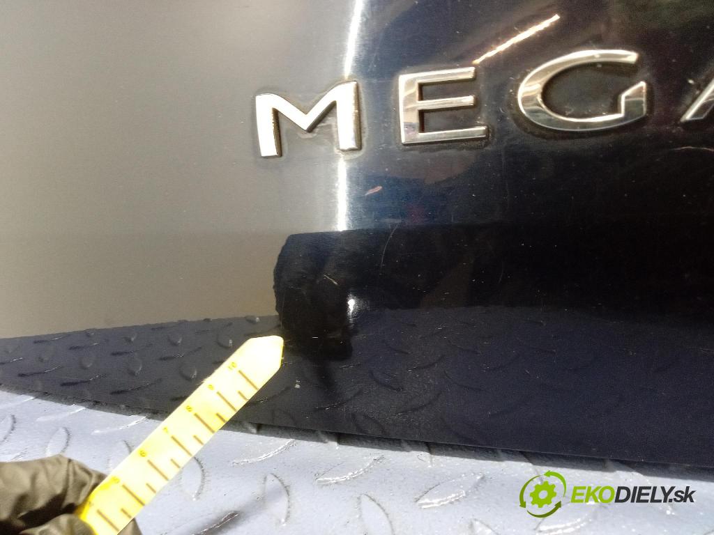 Renault Megane 2009 zadní dveře kufra: kufr