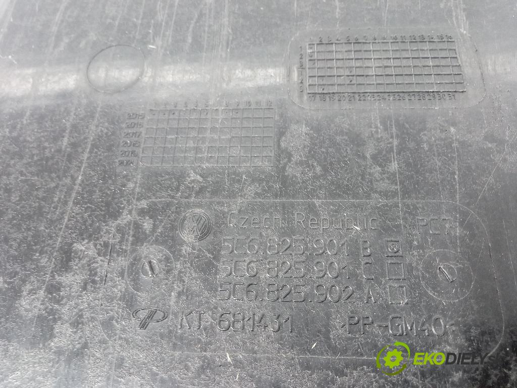 Skoda Yeti 2015 kryt Motor: 5C6825901B