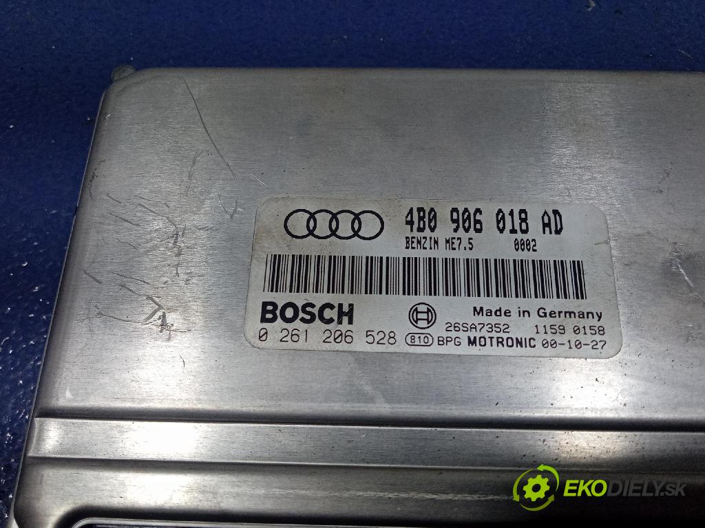 Audi A6 2001 řídící jednotka Motor: 4b0906018ad